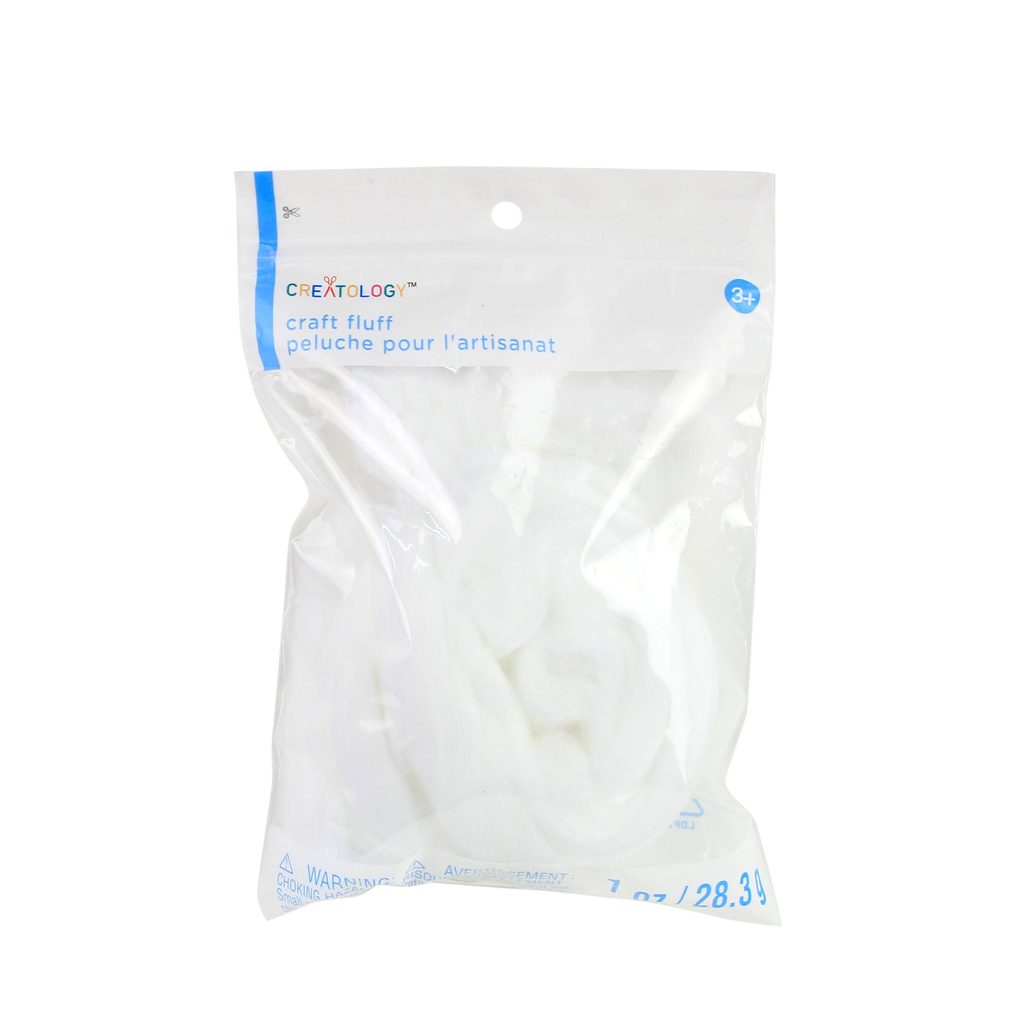 12 Pack: 1oz. White Craft Fluff by Creatology™
